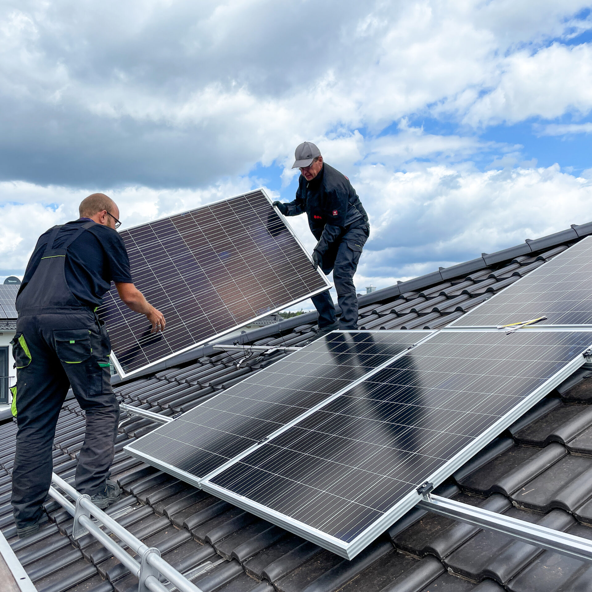 Photovoltaik Monatge Unterkonstruktion