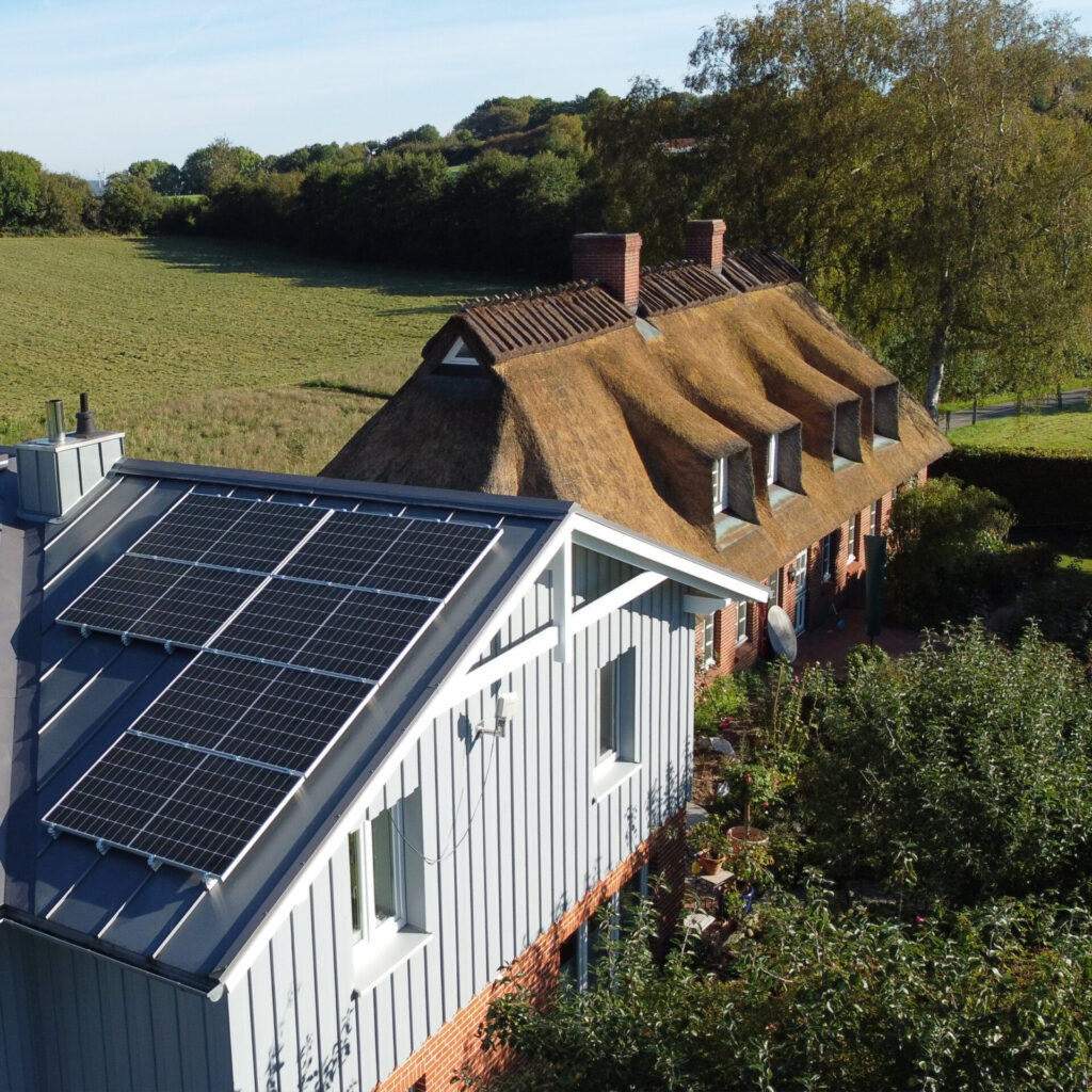 Photovoltaikanlage PV Photovoltaik & Wärmepumpen Nordfriesland Maasholm Treia