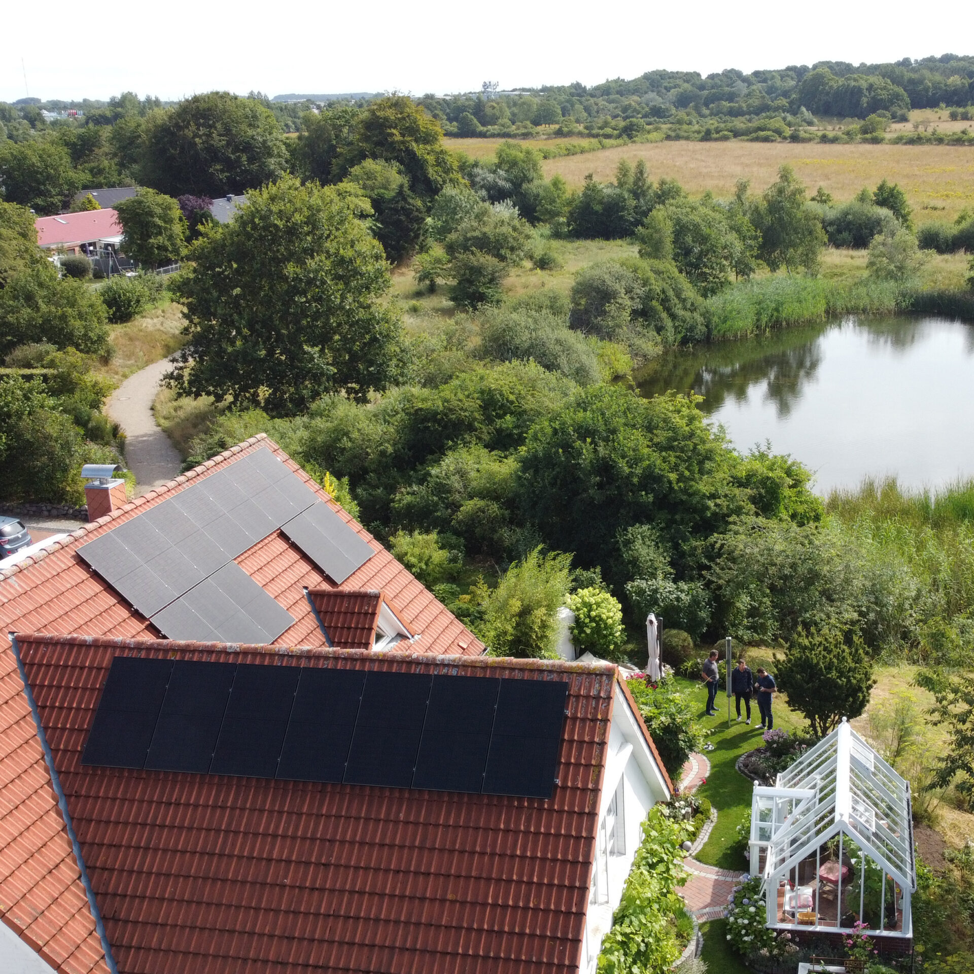 Photovoltaikanlage PV Damp