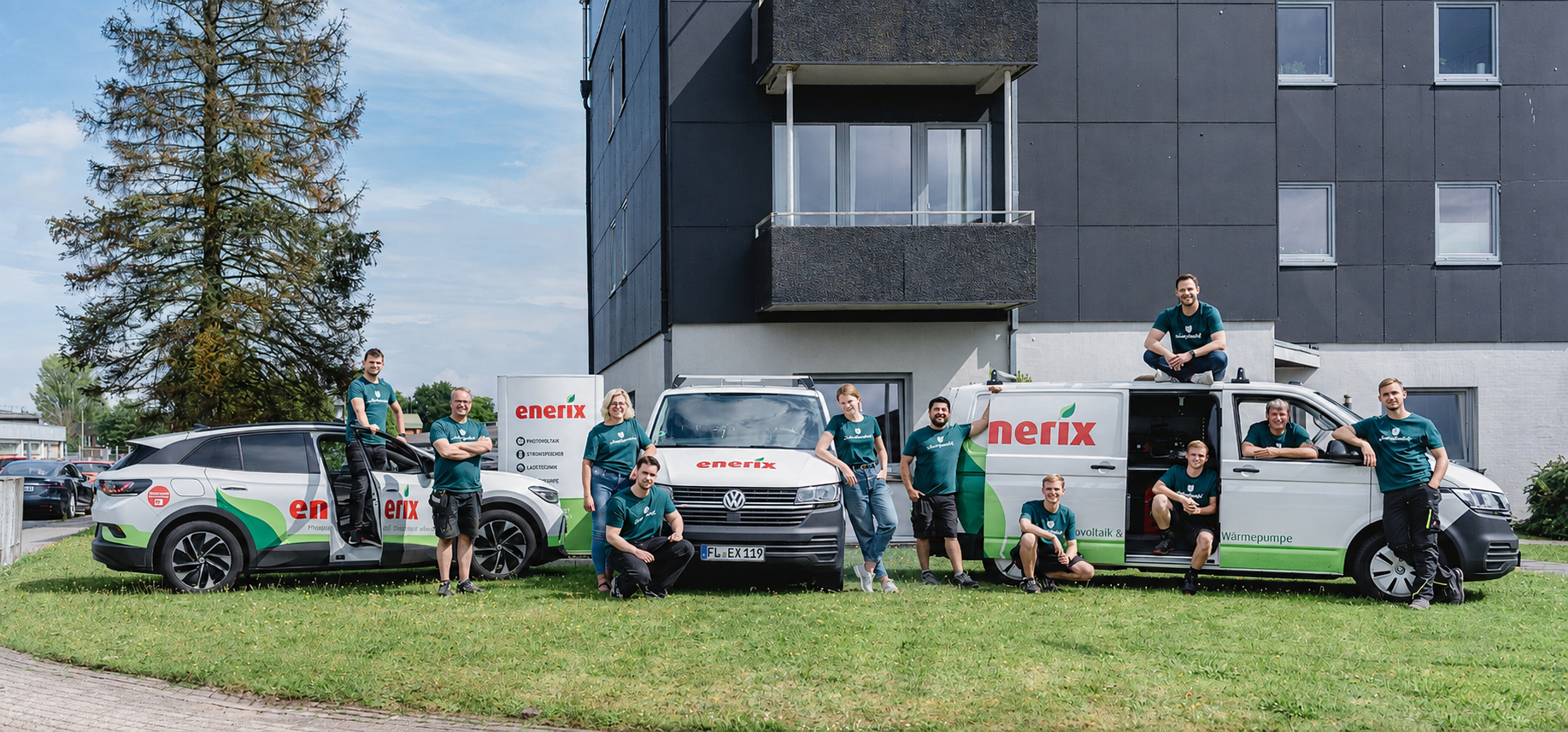 Team enerix Nord-Ostsee Photovoltaik Wärmepumpe Flensburg
